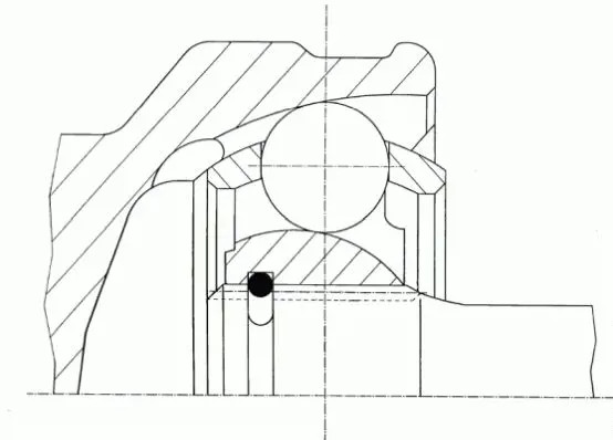 Giunto semiasse Giunto omocinetico 305117 LÖBRO per AUDI A4 B7 A4 B7 Avant