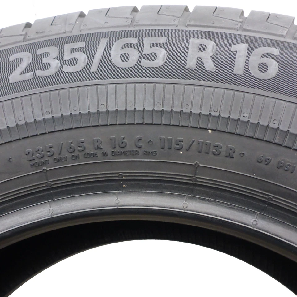 235 65 16C 2x CONTINENTAL 235/65 R16C 115/113R Neumáticos De Verano 2020 7,8mm - Imagen 4 de 4