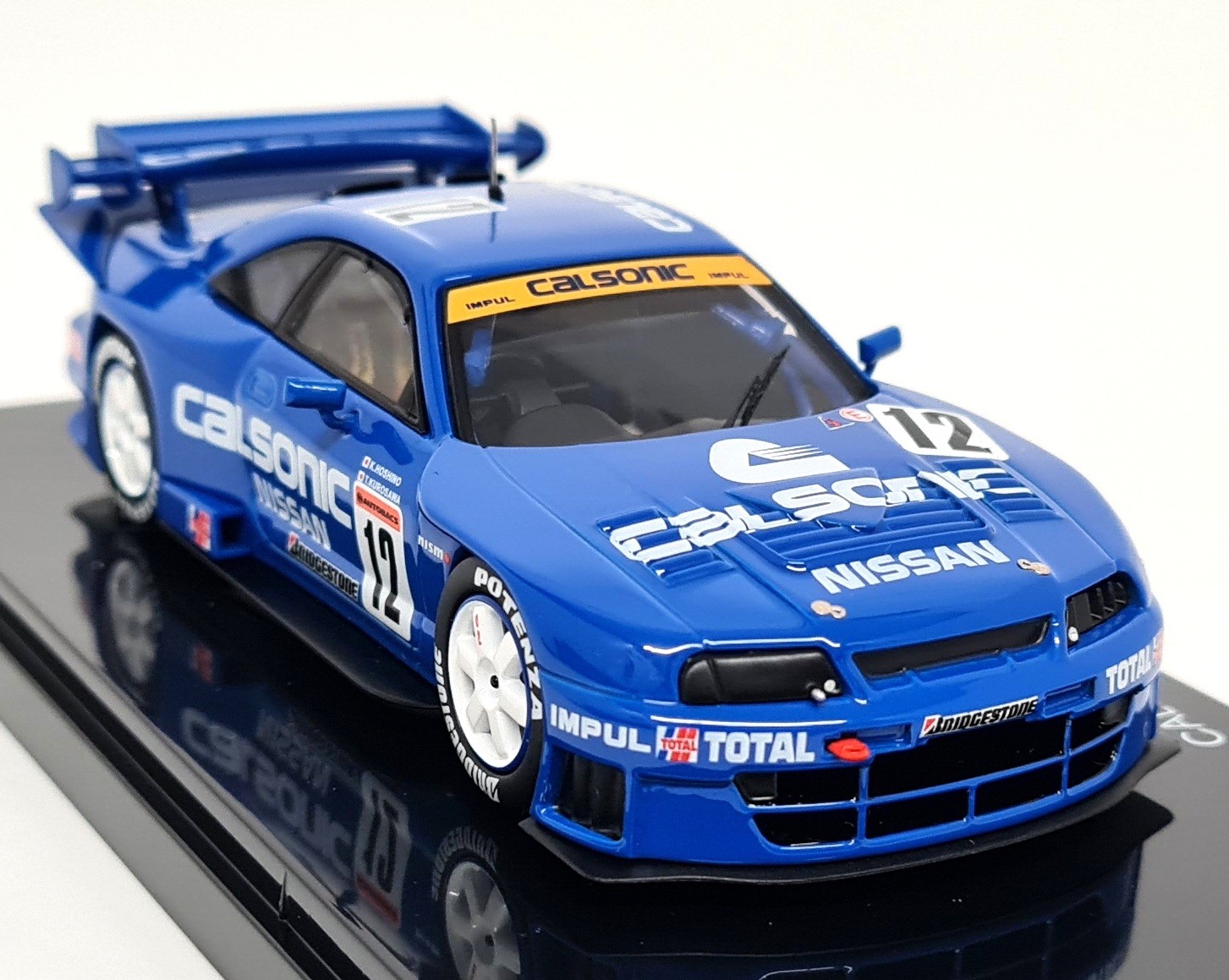 Ebbro 1/43 Nissan Skyline GT-R R33 JGTC 1998 Calsonic High Down Force Model Car