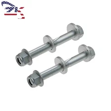 2Pcs Front Lower Control Arm Cam Bolt Assy for Tesla Model S 2012-21 X 2016-21