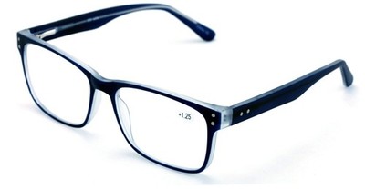 V.W.E. Men Premium Rectangle Stainless Steel Reading Glasses - Wide Fitment M...