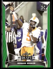 2023 Leaf Draft #48 Hendon Hooker Green Lions Football Card 3403B