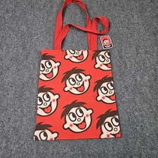 Want Want Snacks Hot Kid Logo Reusable Tote Bag Red Taiwanese Snack Brand