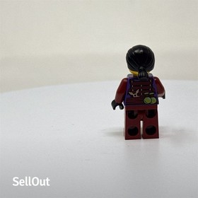 LEGO Ninjago Clouse Minifigure With Black Hair Tournament of Elements Figure