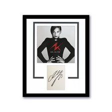 Alicia Keys Autographed Signed 11x14 Framed Photo Girl On Fire COA