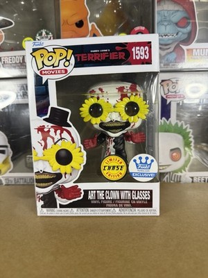 Funko Pop Terrifier Exclusive Art the Clown with Glasses Chase IN HAND 1593