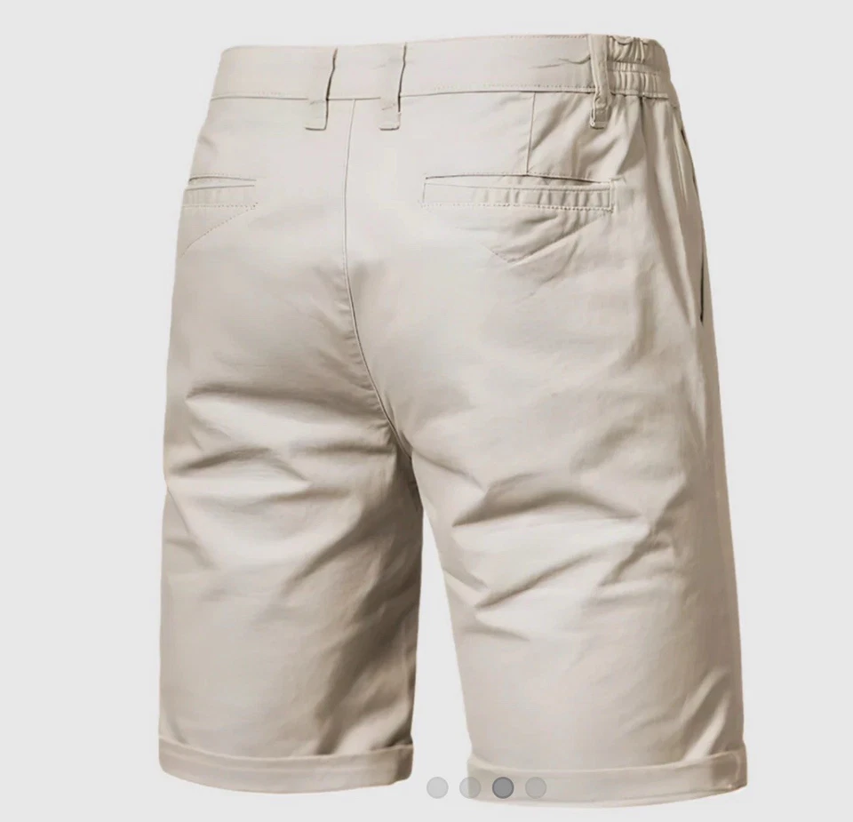 Costa Cavalli Shorts Men's Size 30 , Beige, 100% Premium Cotton - Image 3 of 3