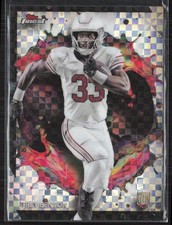 2024 Finest #283 Trey Benson Checkerboard Refractor Arizona Cardinals (S)
