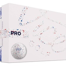 Vice Pro Drip Golf Balls 12pk - Red/Blue/White: Urethane Cover, Rubber Core