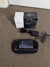 Sony PSP 3000 Piano black Handheld Gaming Console W/ Charger New Battery