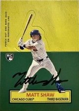 2025 Topps Archives - 1964 Topps Stand-Ups Matt Shaw #64SU-20 (RC)