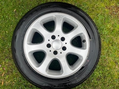 2 Stück Sommerreifen + Alufelgen  205/55 R16 Restprofil ca. 8mm