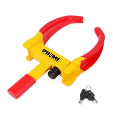 PR1ME Heavy Duty Wheel Lock Clamp with 2 Keys, Universal Anti Theft Trailer