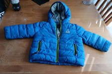 Gerry Kids Lined Bubble Puffer Jacket Blue Hooded Size 2T