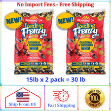 Pennington Feeding Frenzy Cardinal and Songbird, Wild Bird Food Blend, 30 lb