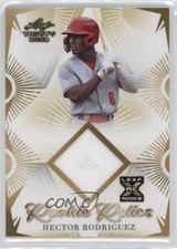 2023 Leaf Trinity Mega Box Rookie Relics Hector Rodriguez #RR-21 0u66