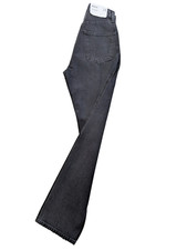 AGOLDE 90's Pinch Waist High Rise Straight Distressed Jeans Women's 24 Black NEW