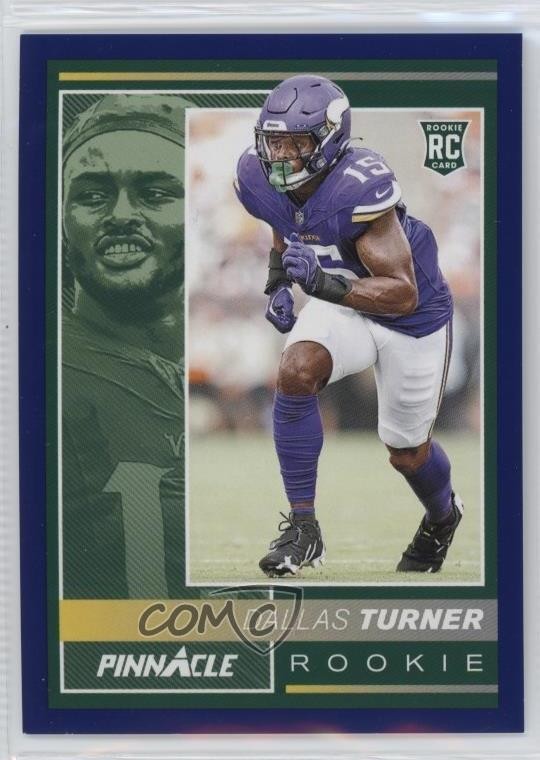 Dallas Turner Panini Encore #224 Blue