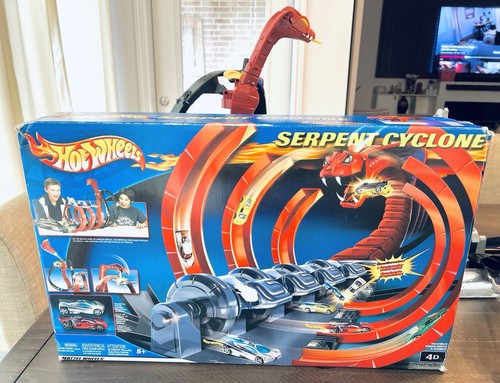 Hot Wheels Serpent Cyclone Spielset - gebraucht mit Karton 2002 - Bild 8 von 14