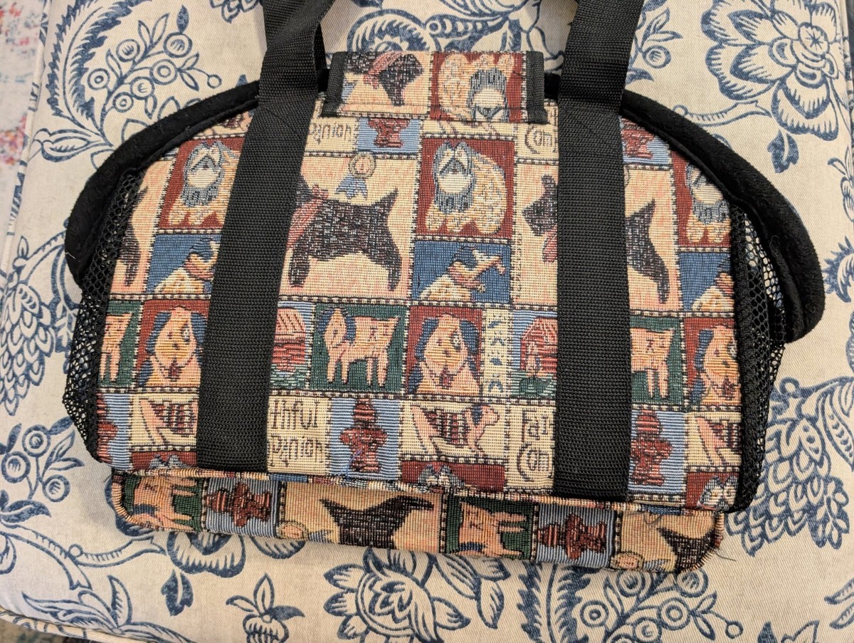 Faithful Companion Small Dog Carrying Bag Tapestry Bag Pet Carrier View 5