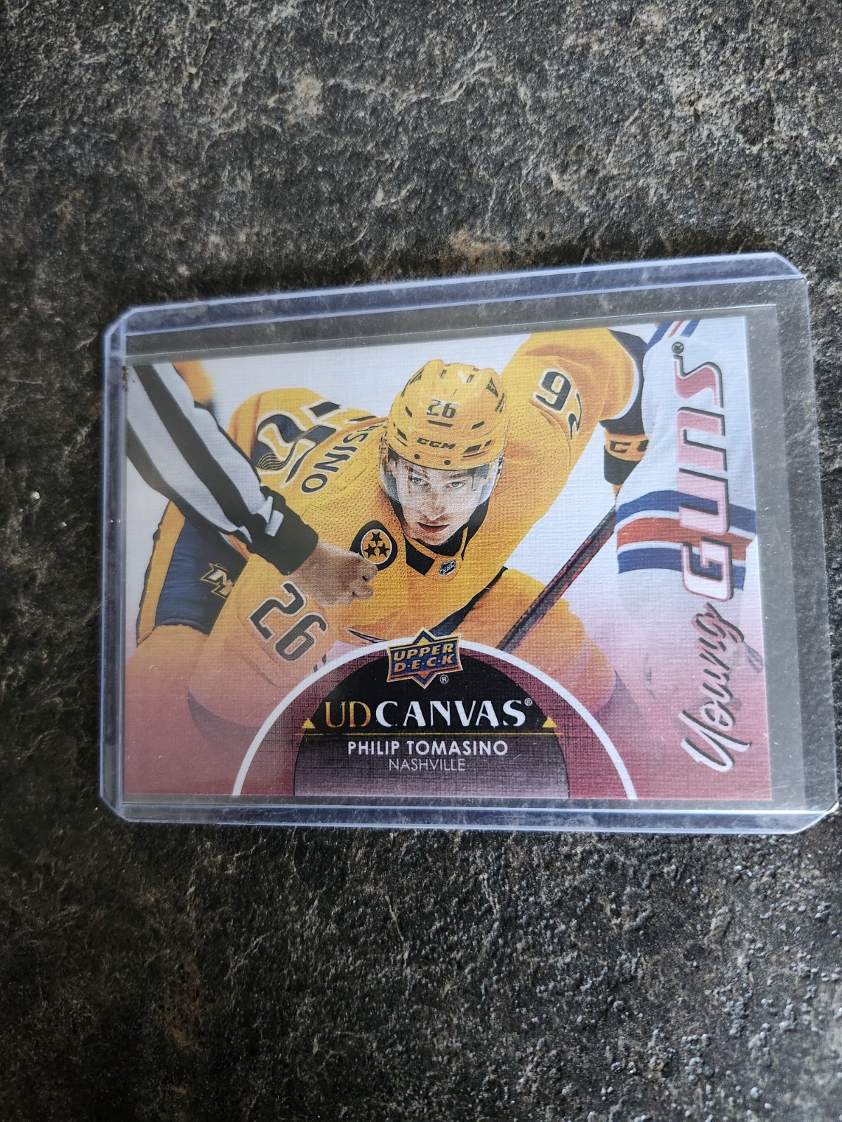 2021-22 Upper Deck Series 2 Canvas Young Guns Philip Tomasino YG Card# C217