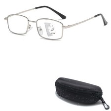 Multifocal Reading Glasses Metal Frame Multifocus Eyeglasses Computer Readers