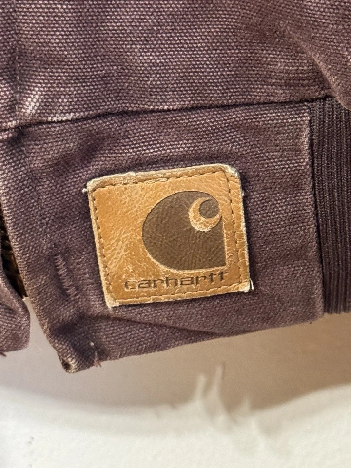 Chaqueta de bombardero occidental de colección Y2k CARHARTT Santa Fe J14 CLY para hombre talla grande regular Foto 2 de 4