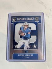 Panini 2024 Donruss Optic Justin Herbert #7 Captain in Charge Chargers NFL