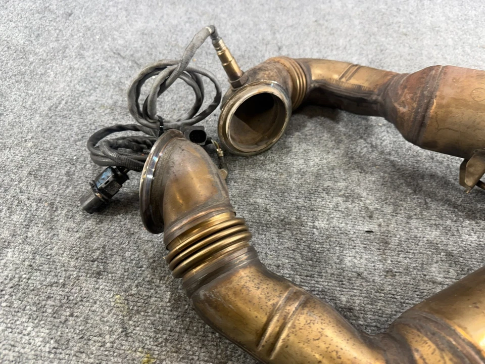 07-10 JUEGO DE TUBOS DE ESCAPE BMW E90 E92 E93 E82 135I 335I N54 STOCK DE FÁBRICA OEM Foto 4 de 4