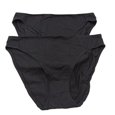 Amazon Bikinihose Damenbekleidung Badebekleidung 2er Pack Schwarz 44 Komfort