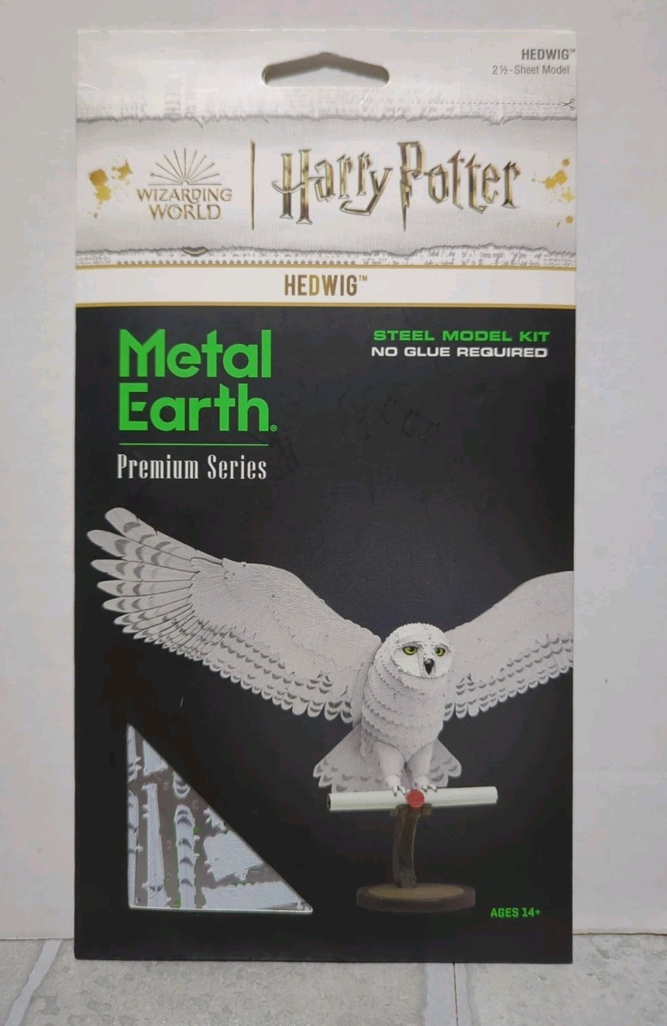 Metal Earth Premium Series Hedwig Harry Potter Steel Model K