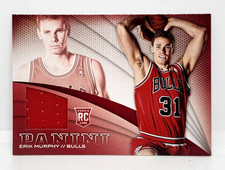 ERIK MURPHY ROOKIE RELIC ~ 2013-14 PANINI / EVENT-WORN JERSEY #25  CHICAGO BULLS