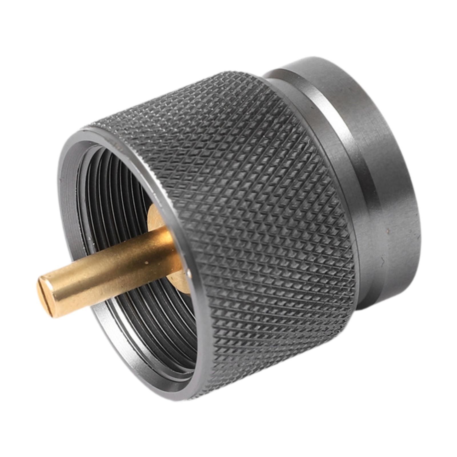 Camping Gas Stove Adapter, Gas Refill Adapter Outdoor Gas Replenishment Convert