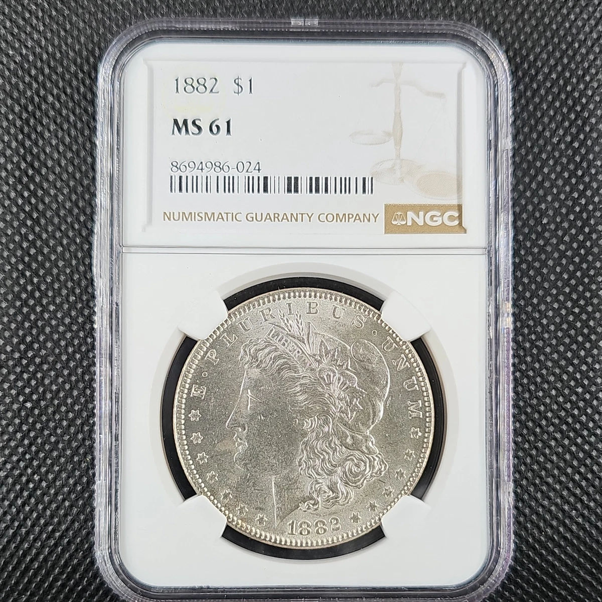 MS 61 Graded 1882 Year Morgan US Dollars (1878-1921) for sale | eBay