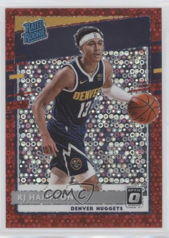 2020 Donruss Optic Rated Rookie Fast Break Red Prizm 67/85 RJ Hampton #174 1d0h
