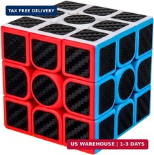 Rubik  S Cube, 3X3 Magnetic Speed Cube, Problem-Solving Brain Teaser, Classic Col