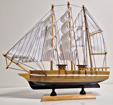 Segelschiff Holz Schiffsmodell Maritime Deko ...