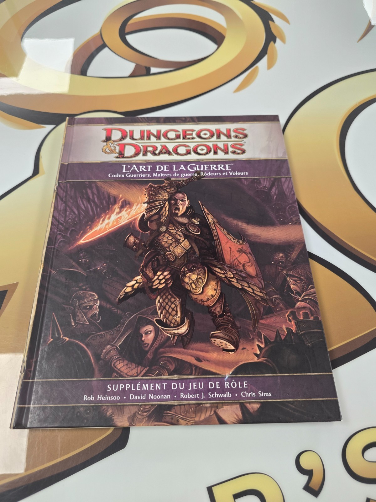 Codex Guerriers Dungeons & Dragons L'Art de la Guerre, extension univers fantastique FR