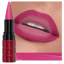 evpct Hot Pink Gradient Matte Lipstick 1 Count (Pack of 1), 1Pcs-C06 