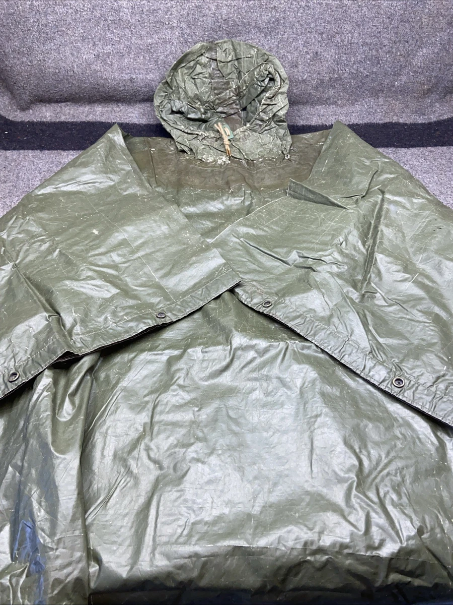 Vietnam Poncho In Original Vietnam War Personal & Field Gear for