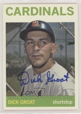 2013 Topps Heritage Real One Auto Dick Groat #ROA-DG Auto 0t2