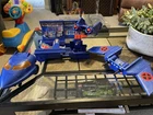 Toy Biz 1994 Marvel X-Men Blackbird Jet Mobile Air Command Toy With Missiles