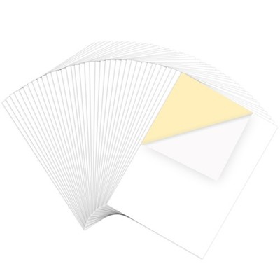 50Sheets Masking Sheets for Crafting,Repositionable Low-Tack Adhesive Sheets,...