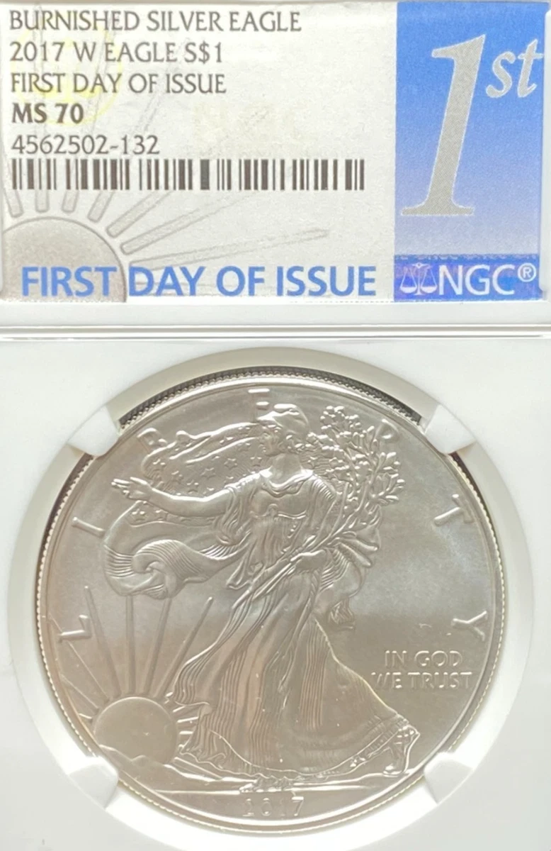 American Eagle MS 70 Graded 2017 Silver Bullion Coins for sale | eBay