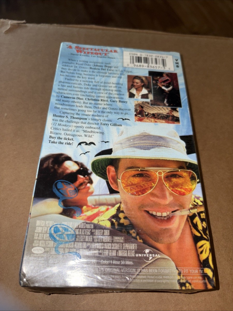 Fear and Loathing in Las Vegas (VHS, 1998) for sale online | eBay