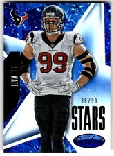 2015 Panini Certified J.J. Watt Stars - Mirror Blue #/99 #S31