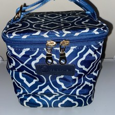 Sarah Wells Blue White Cold Gold" Breastmilk Cooler Bag