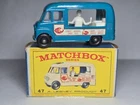 Matchbox Lesney No. 47 Commer Ice Cream Truck Lord Neislon Ice Cream Shop Mint