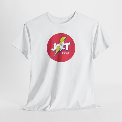 Vintage Inspired JOLT Cola T-Shirt, New Coke Tee, Retro Soft, Unisex Heavy