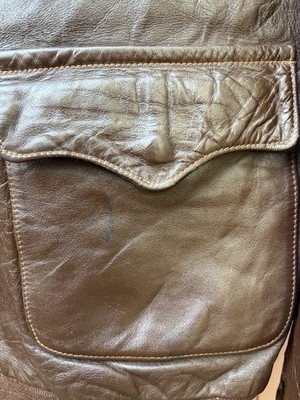 WW2 STYLE J.A.DUBOW A-2 LEATHER JACKET. SIZE 40 Made In USA. | eBay